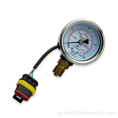 Medidor de pressão IP65 CNG à prova d&#39;água